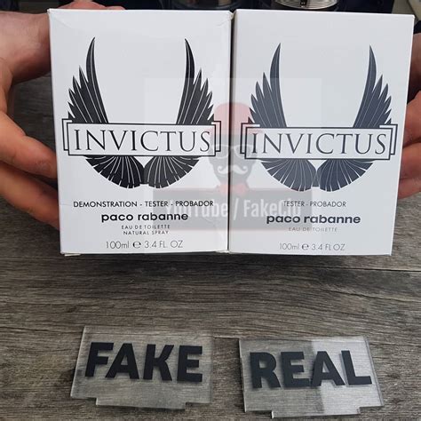 invictus perfume real vs fake|Fake vs Real Paco Rabanne Invictus Platinum Perfume 100 ml.